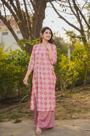 Aarvi Printed Kurta Set