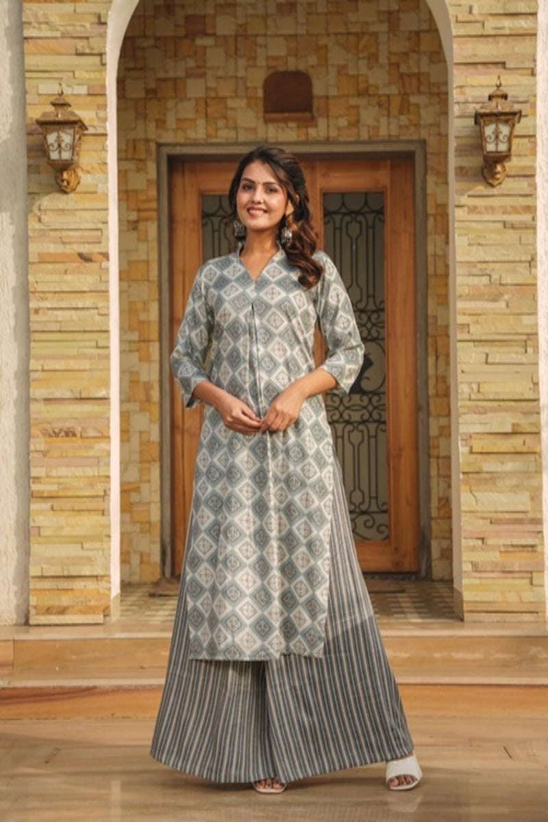 Aarvi Printed Kurta Set