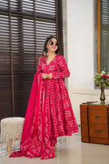 Noor Heavy Digital Printed Muslin Anarkali Set