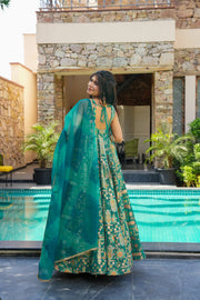 Arana Silk Anarkali Set