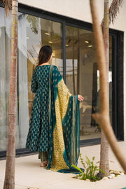 Emerald Green Muslin Suit