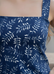 Women Blue Printed Top