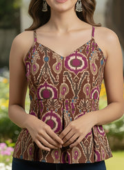 Women Multicolor Printed Top
