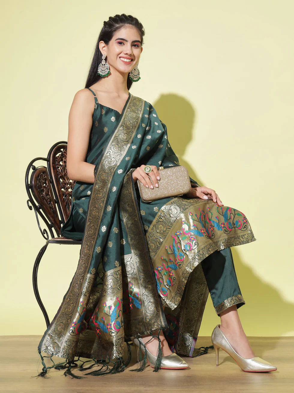 Aarna Silk Kurta Set