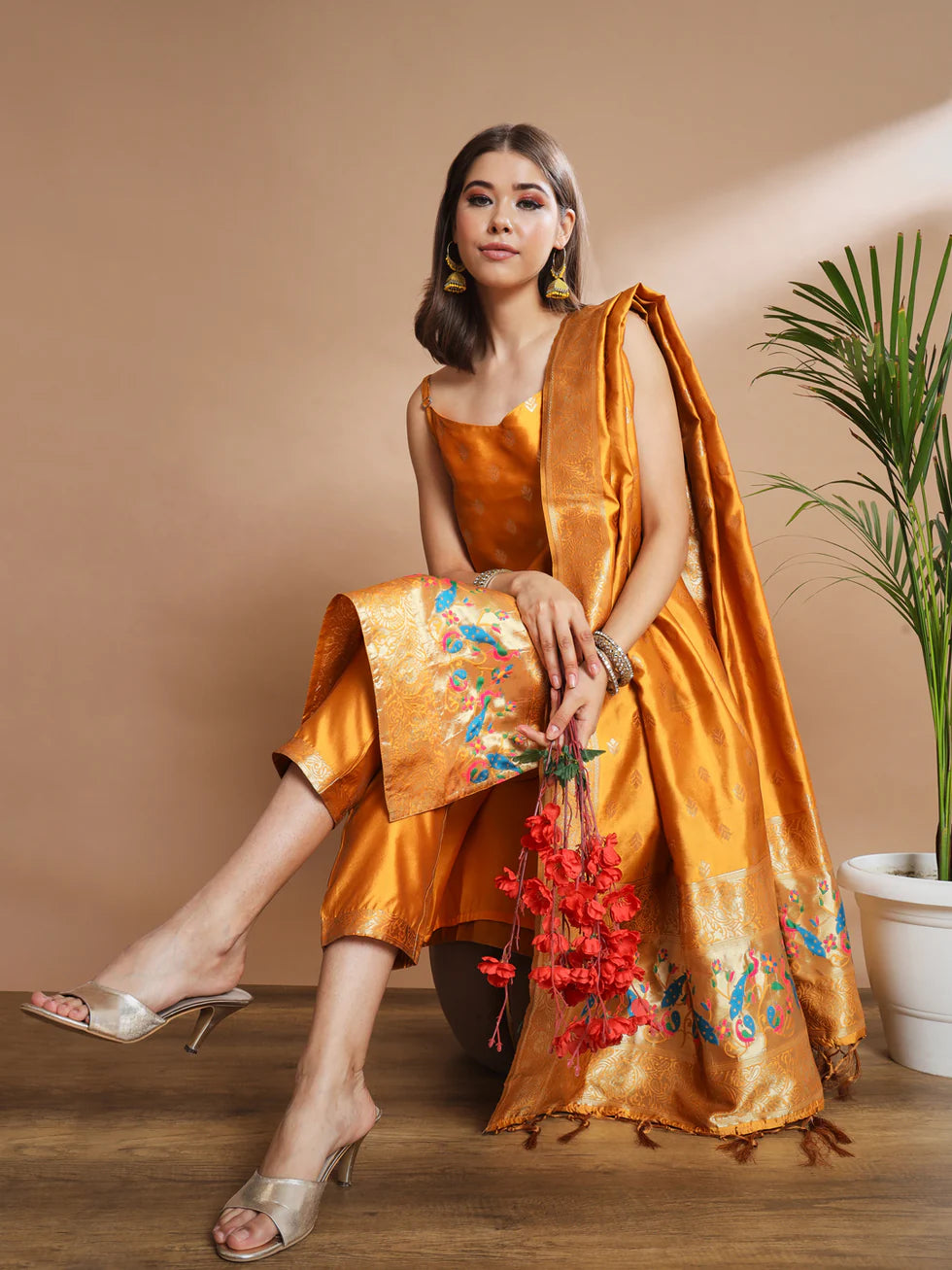 Aarna Silk Kurta Set