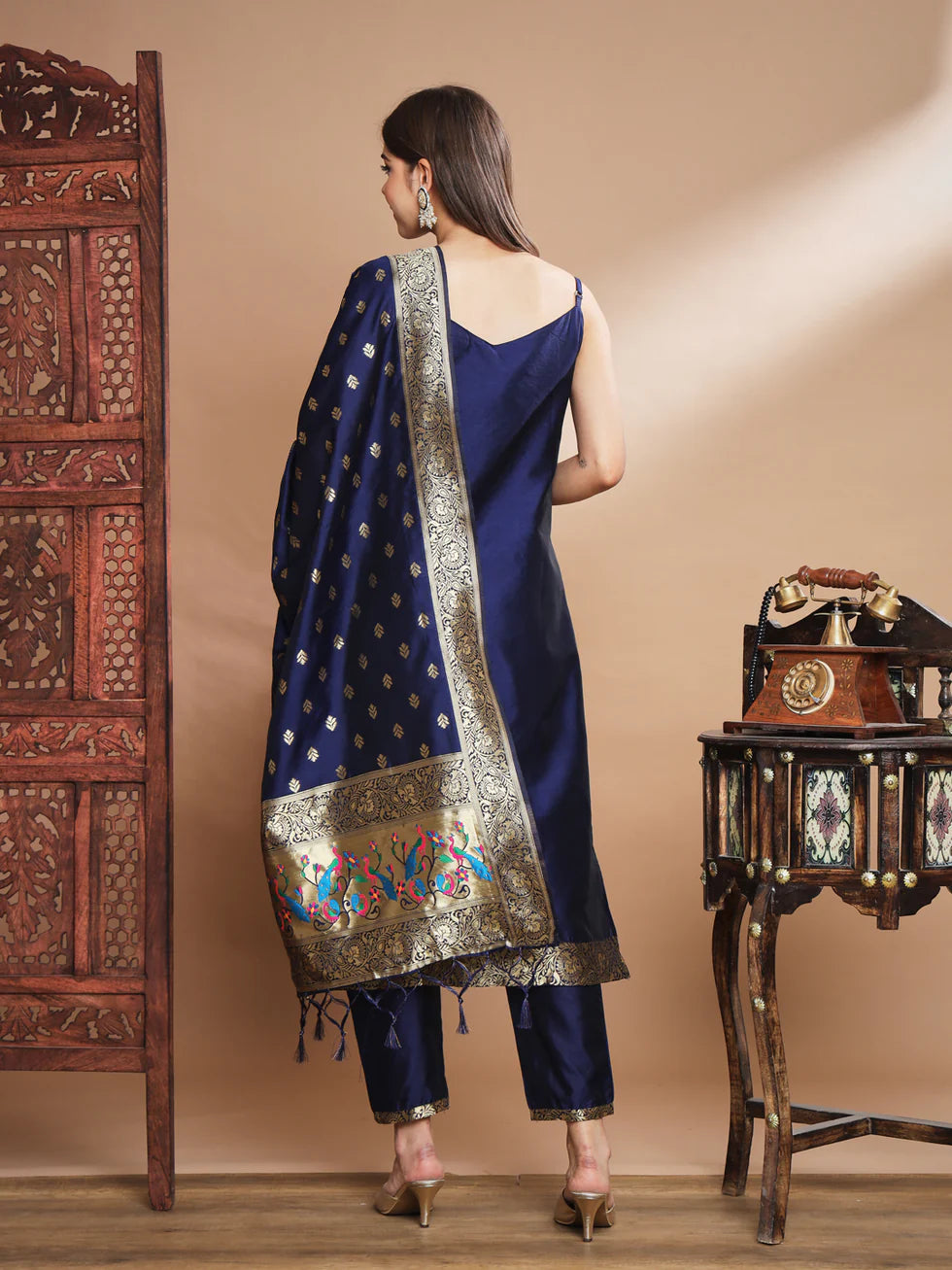 Aarna Silk Kurta Set