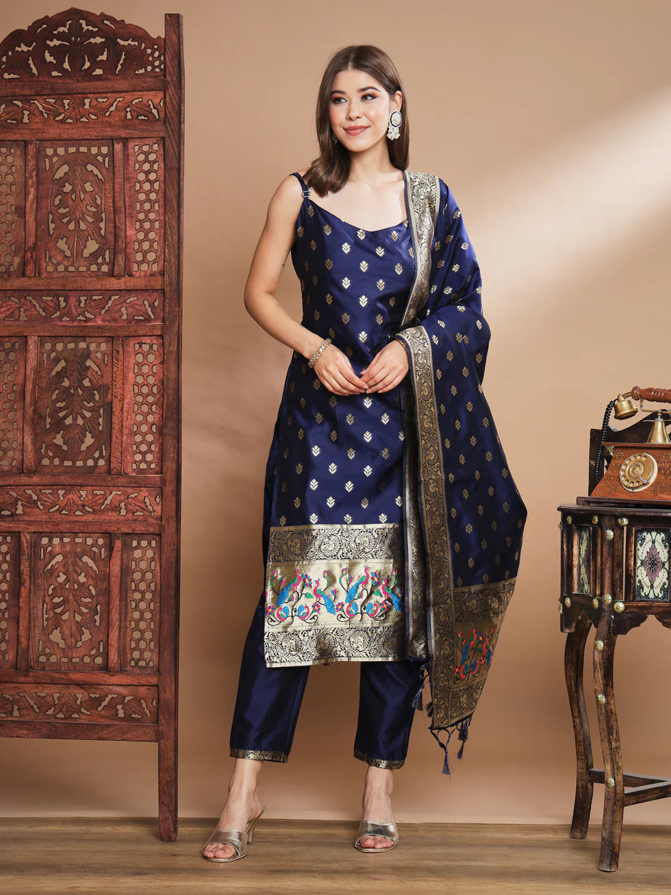 Aarna Silk Kurta Set