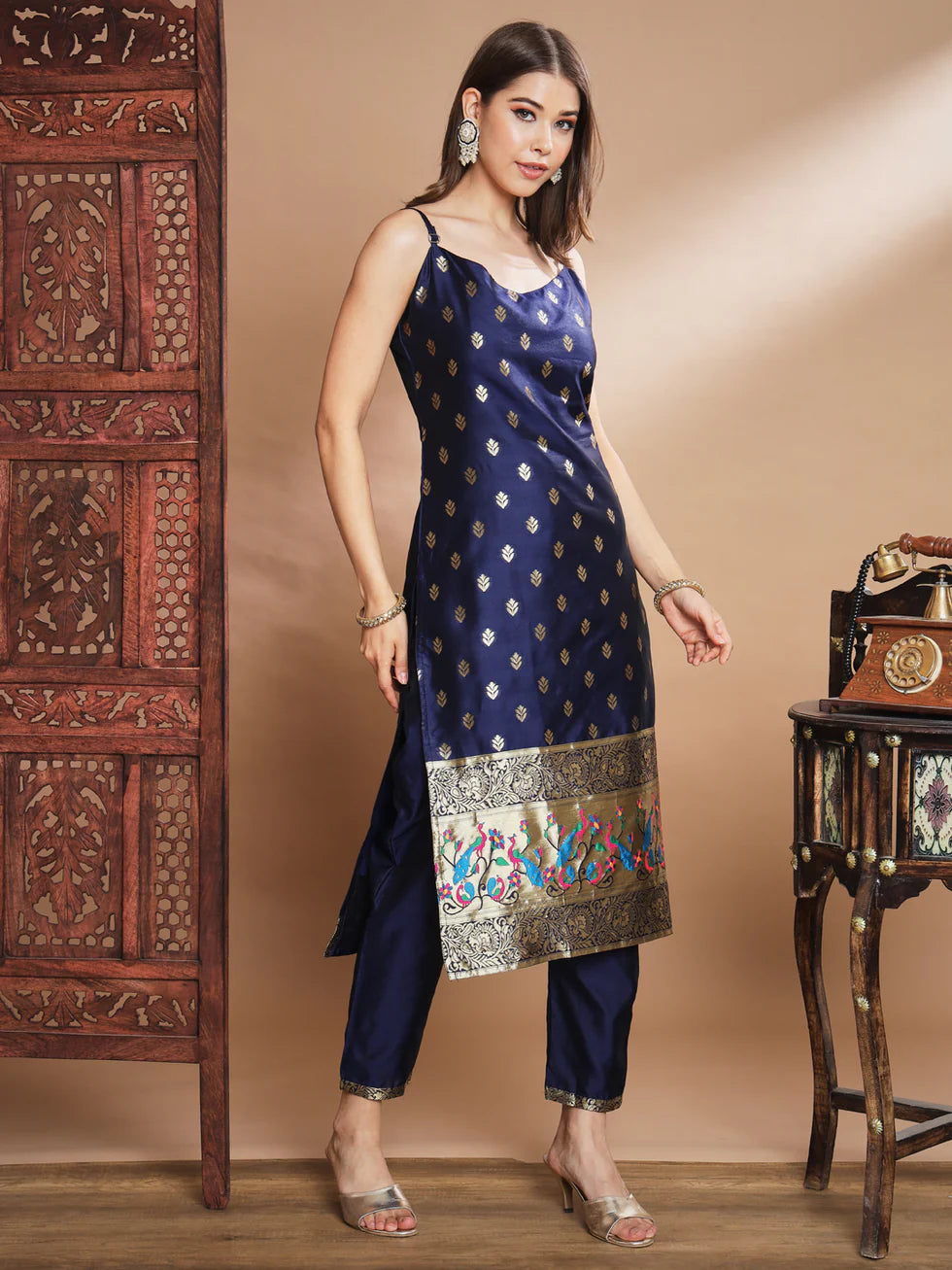 Aarna Silk Kurta Set