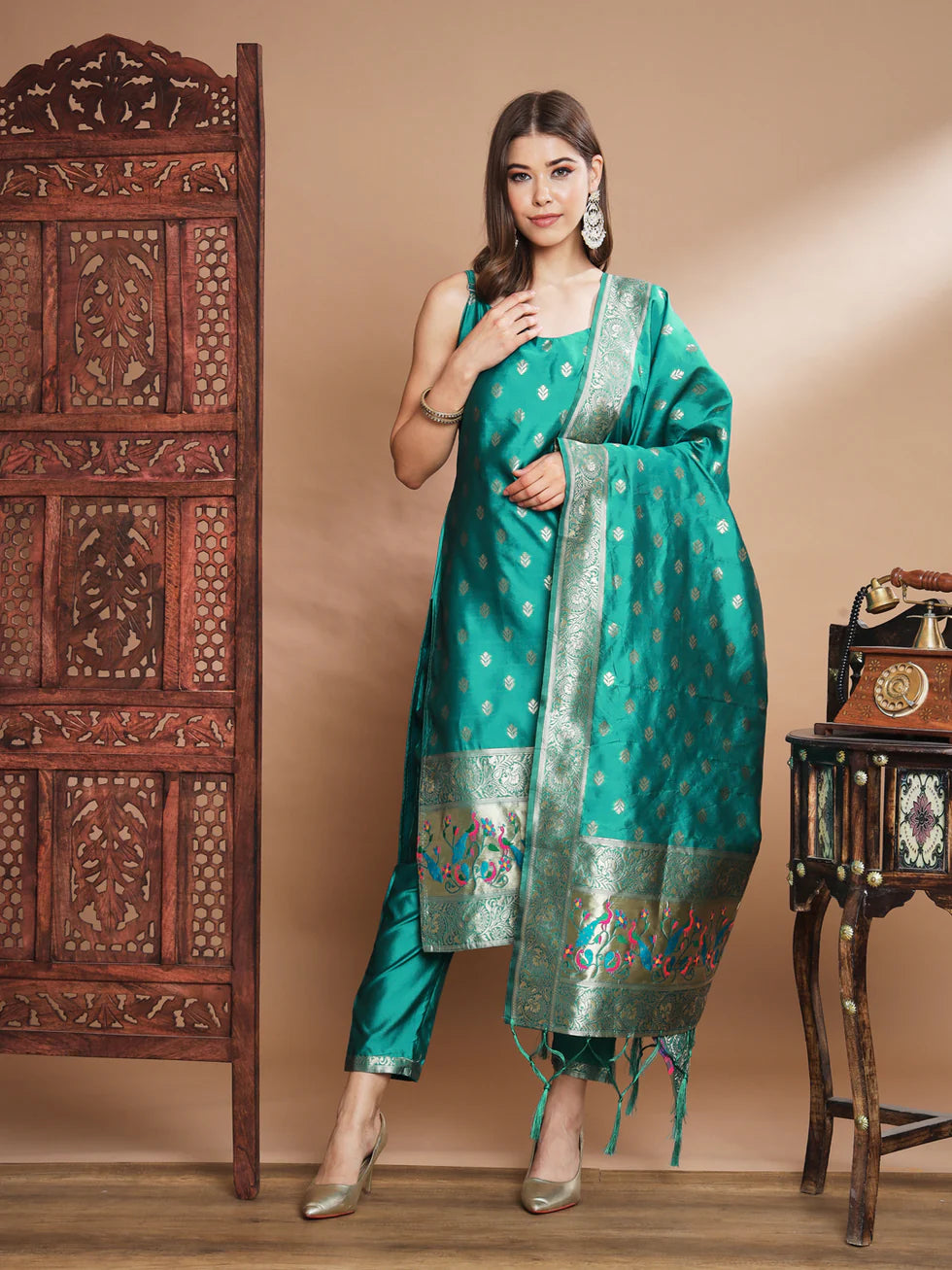 Aarna Silk Kurta Set