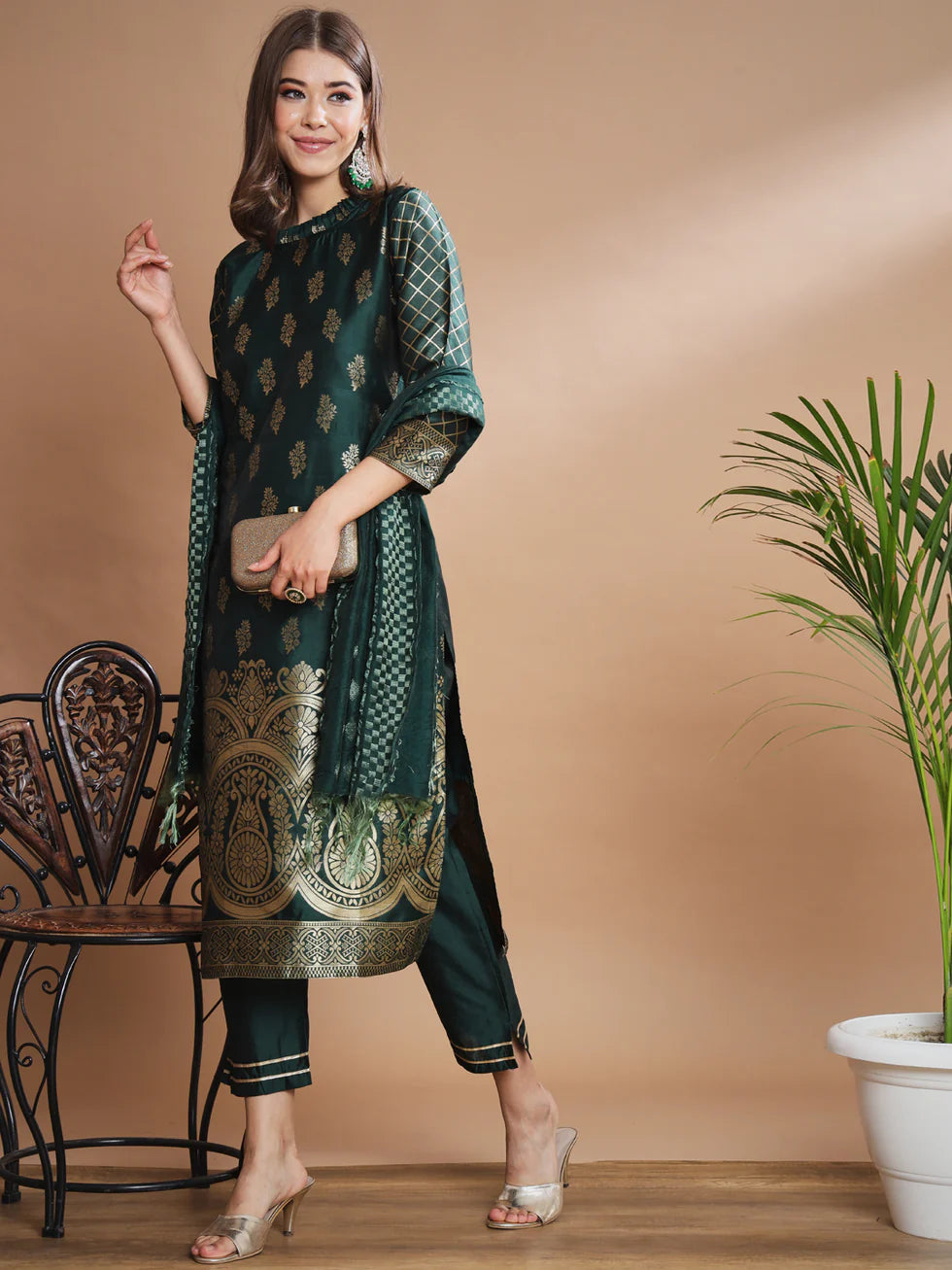 Zariya Printed Kurta Set