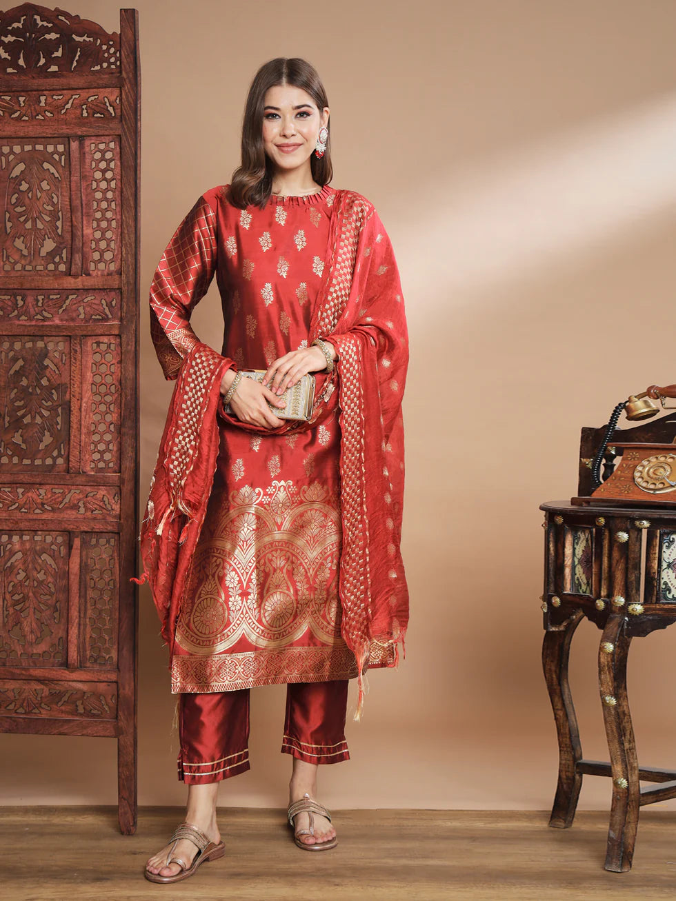 Zariya Printed Kurta Set
