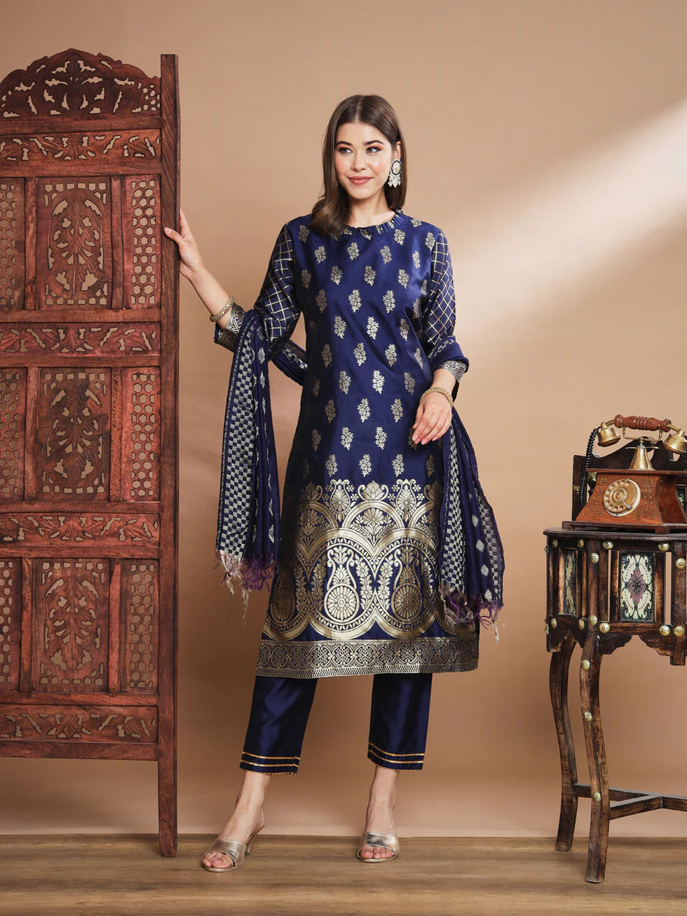 Zariya Printed Kurta Set