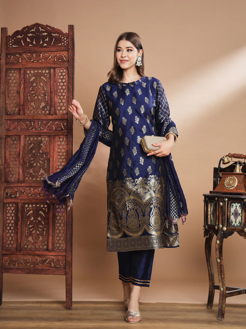 Zariya Printed Kurta Set