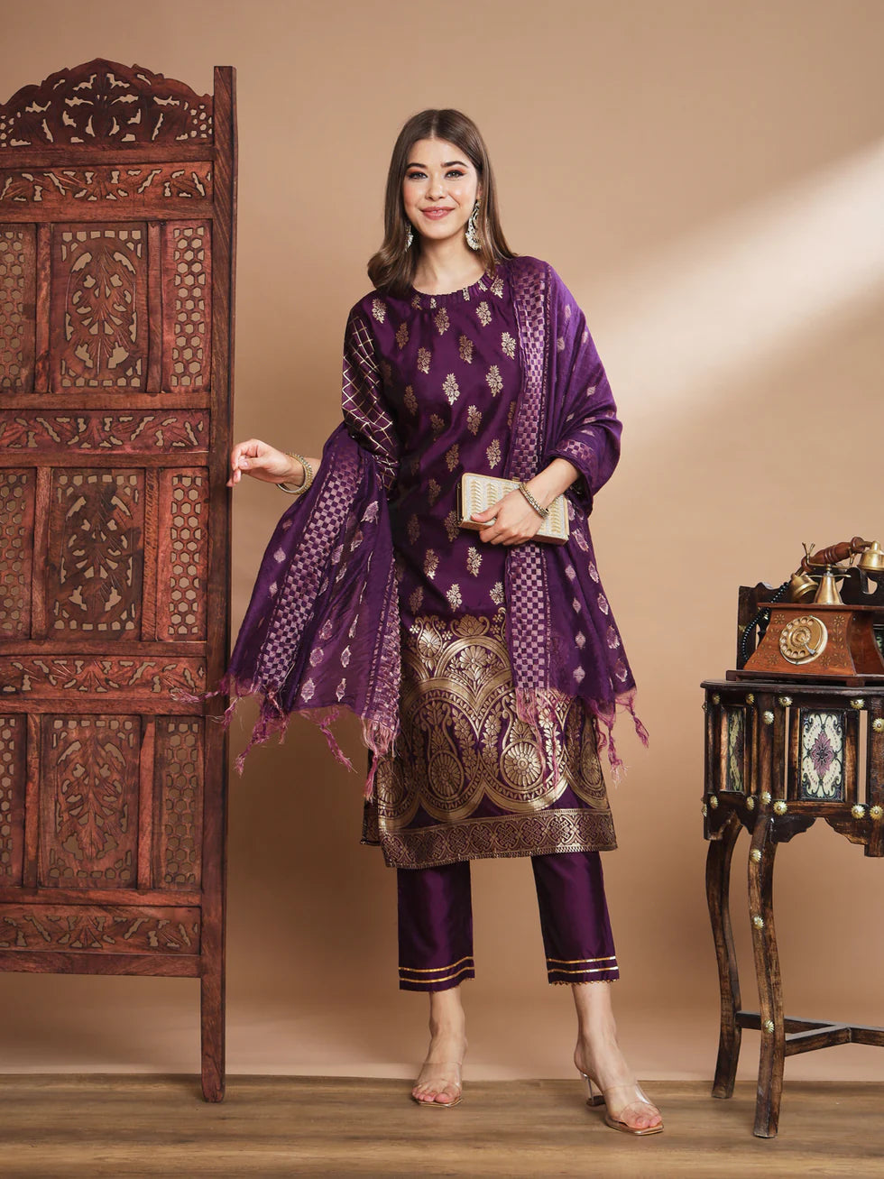 Zariya Printed Kurta Set