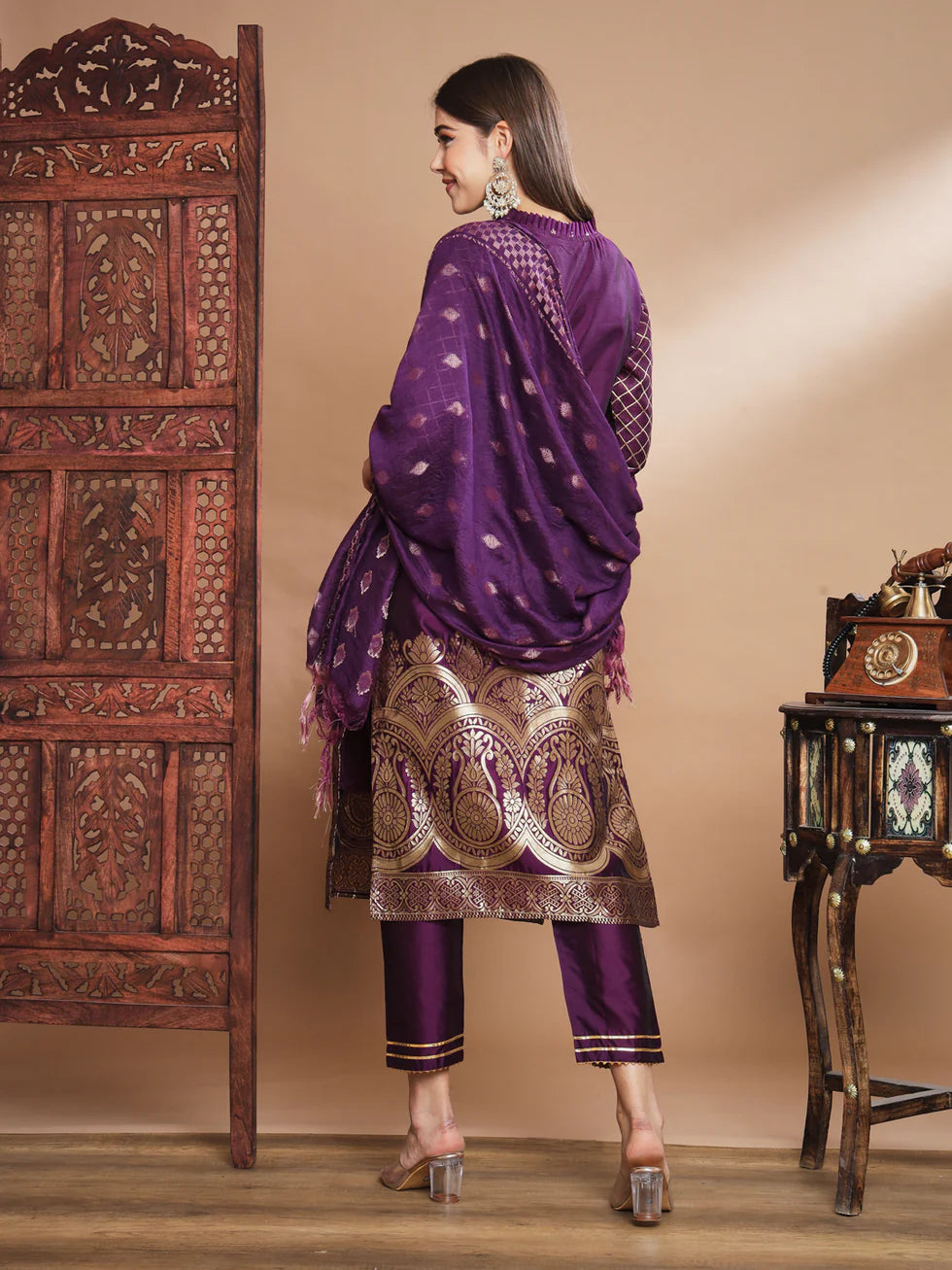 Zariya Printed Kurta Set