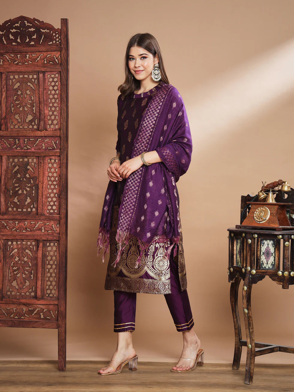 Zariya Printed Kurta Set