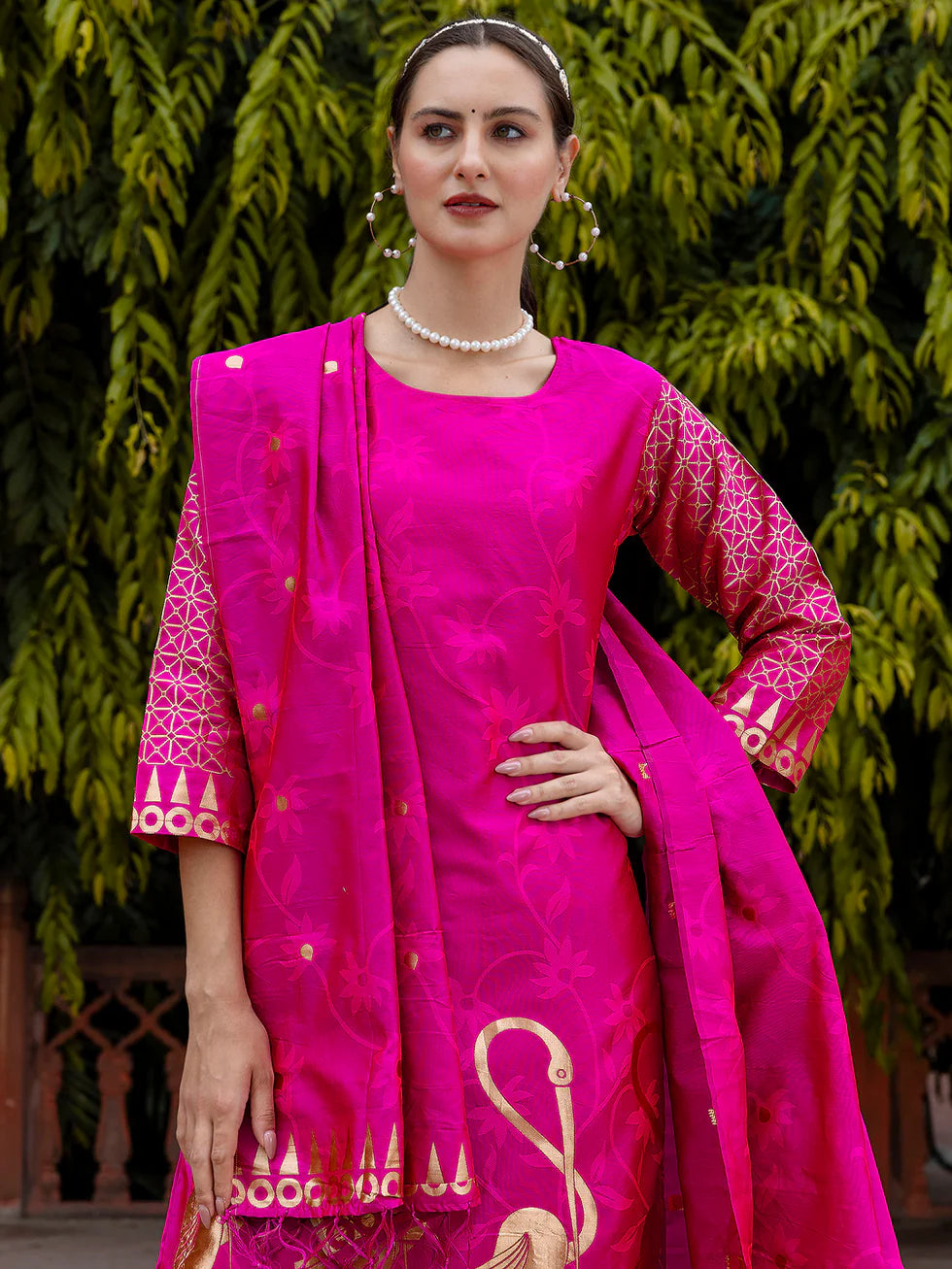 Zaria Printed Kurta Set