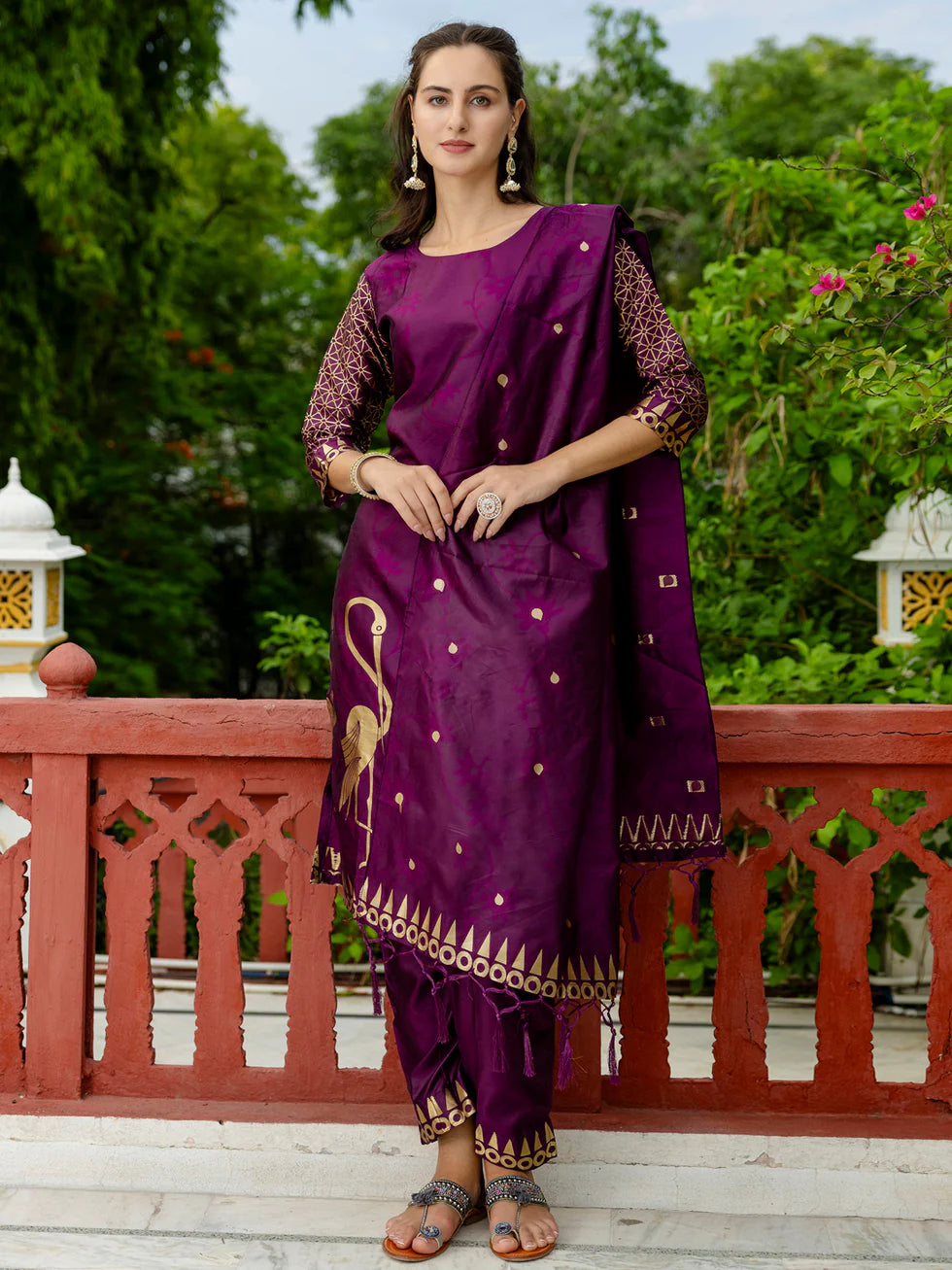 Zaria Printed Kurta Set
