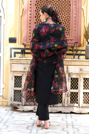 Elira Noir Floral Set