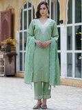 Aarna Embroidered Cotton Silk Kurta Set