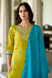 Meher Embroidered Kurta Set