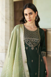 Zariya Embroidered Viscose Rayon Kurta Set