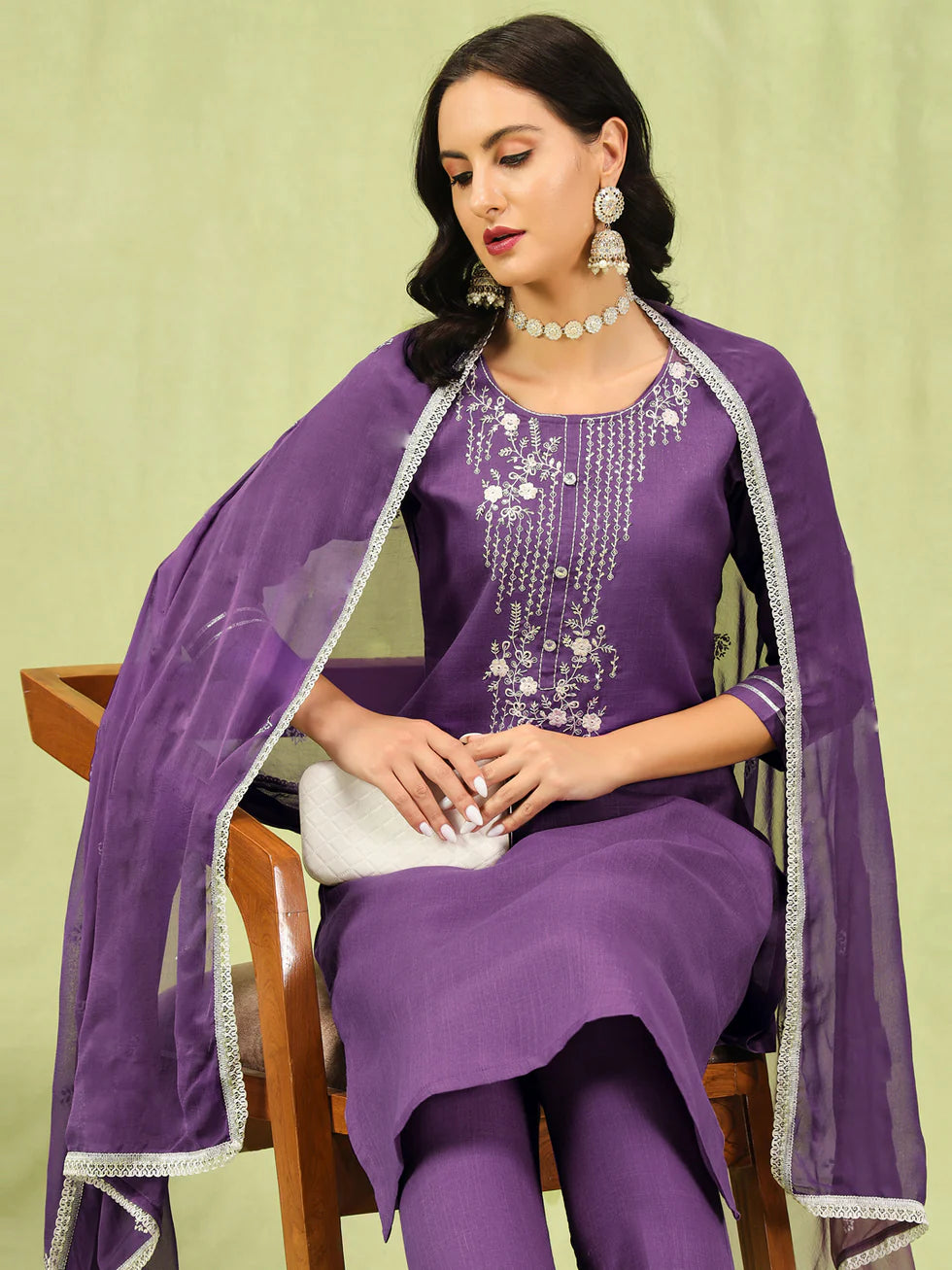 Aarna Embroidered Kurta Set