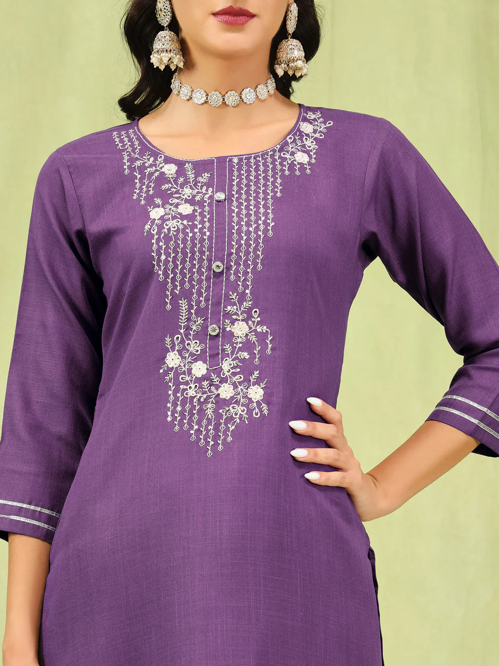Aarna Embroidered Kurta Set