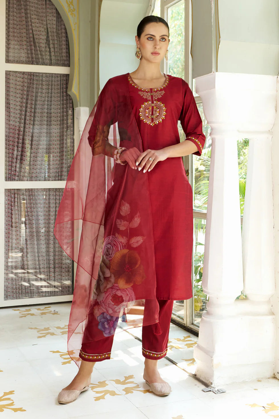 Aarna Embroidered Kurta Set