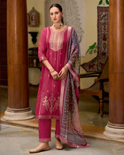 Meher Silk Blend Kurta Set