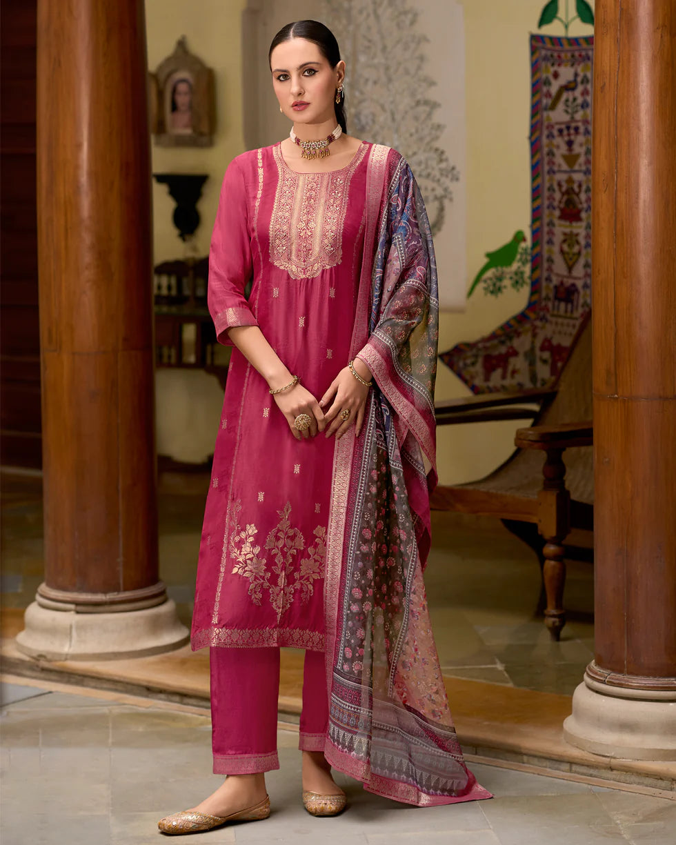 Meher Silk Blend Kurta Set