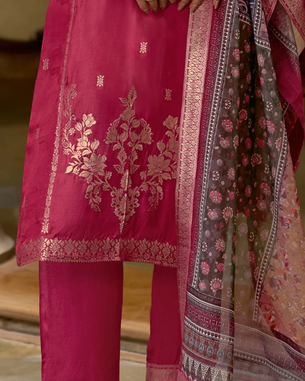 Meher Silk Blend Kurta Set