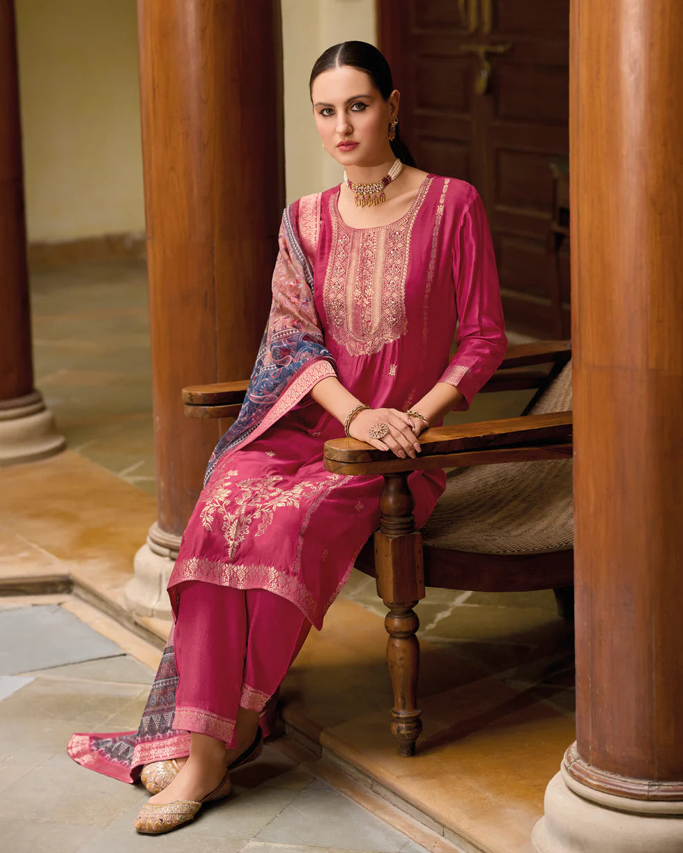 Meher Silk Blend Kurta Set