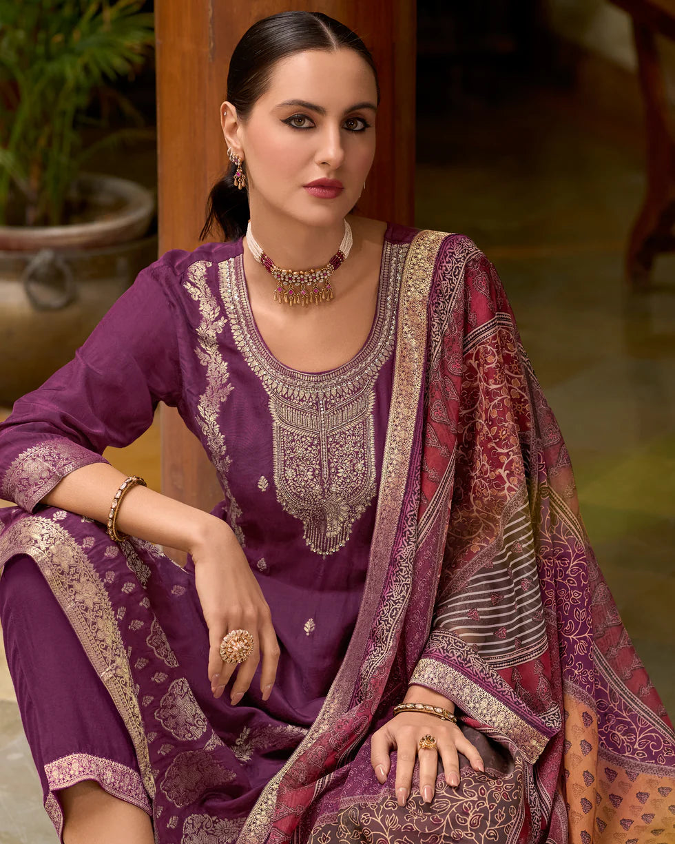 Vanya Silk Blend Kurta Set