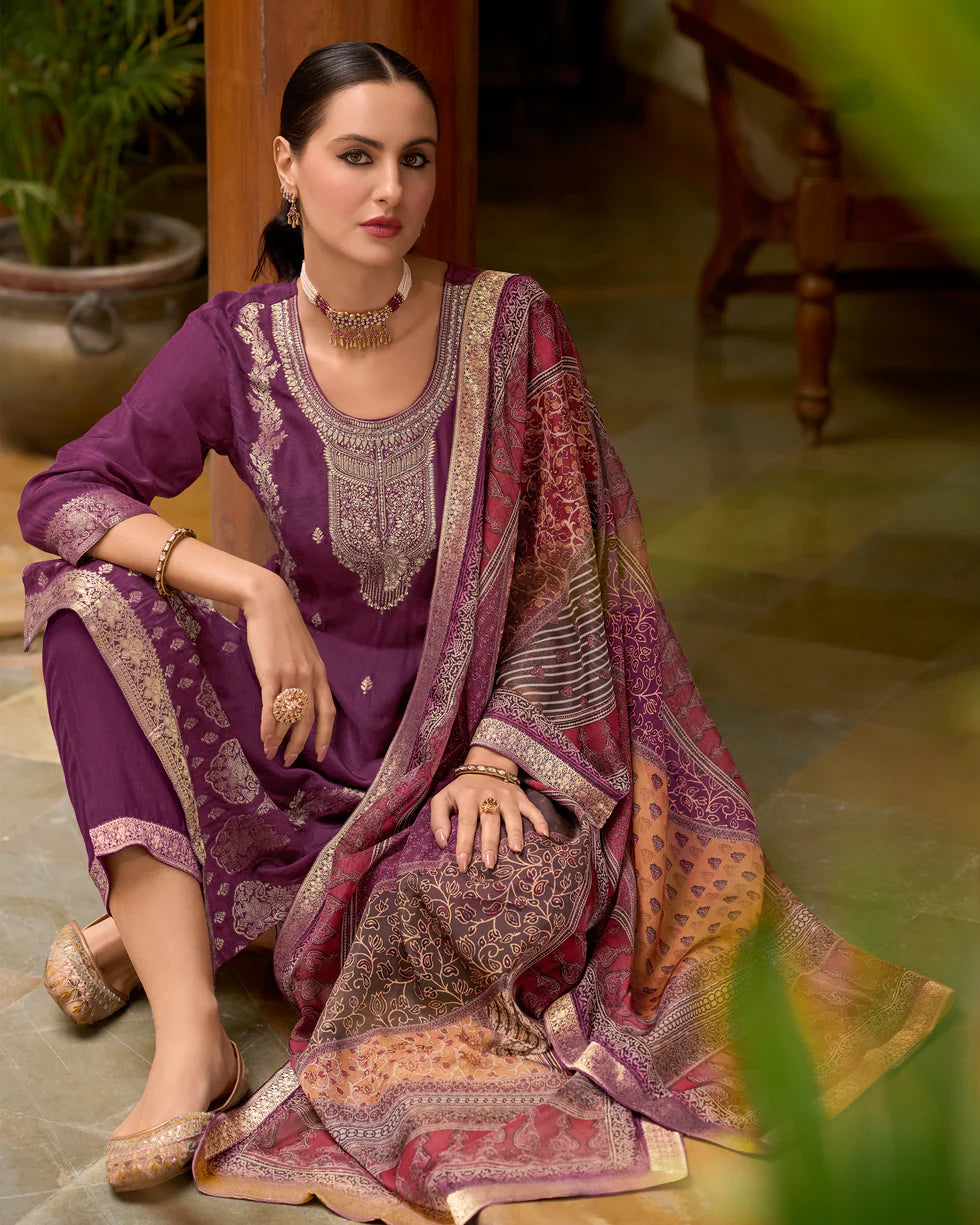 Vanya Silk Blend Kurta Set