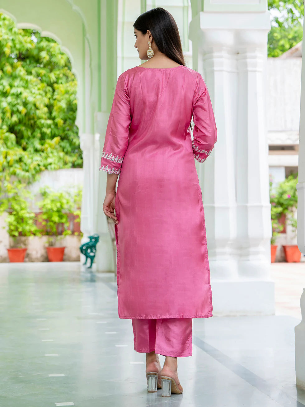 Ziva Embroidered Kurta Set