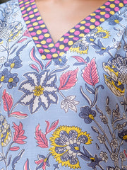 Meher Azure Kurta Set