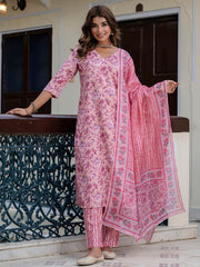 Aafreen Rose Kurta Set