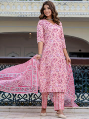 Aafreen Rose Kurta Set