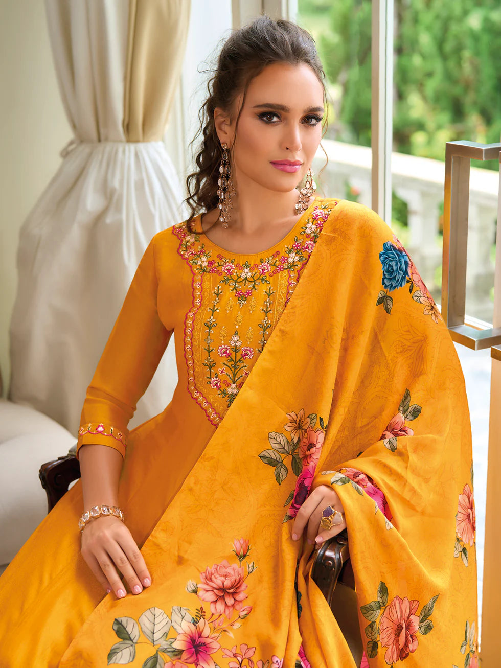 Zoya Festive Anarkali Set