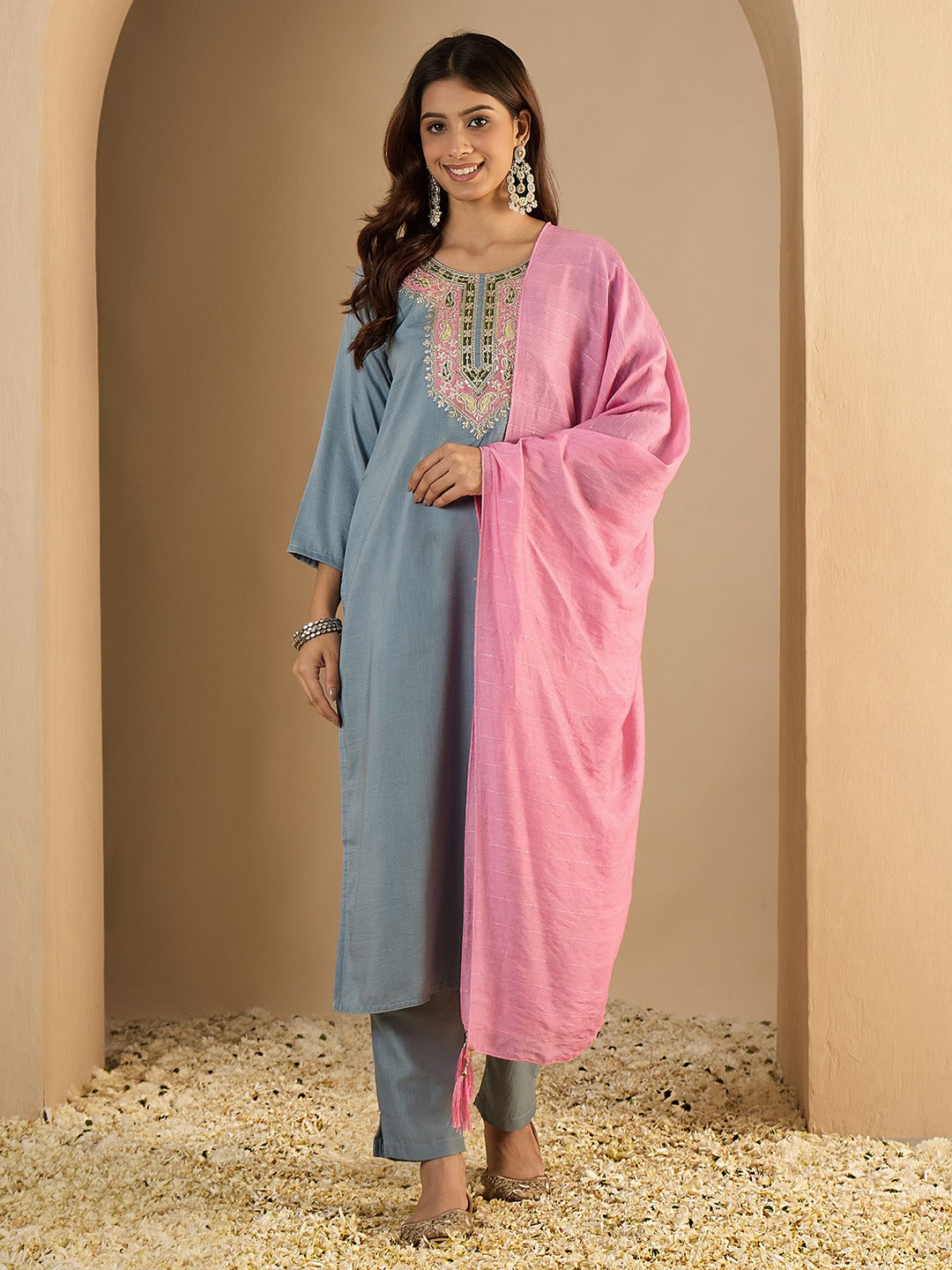 Aarohi Embroidered Kurta Set