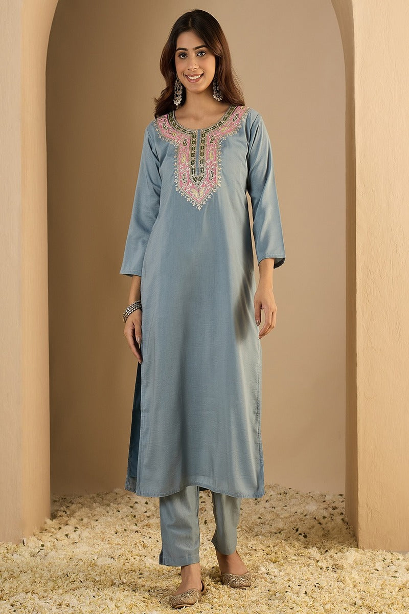 Aarohi Embroidered Kurta Set