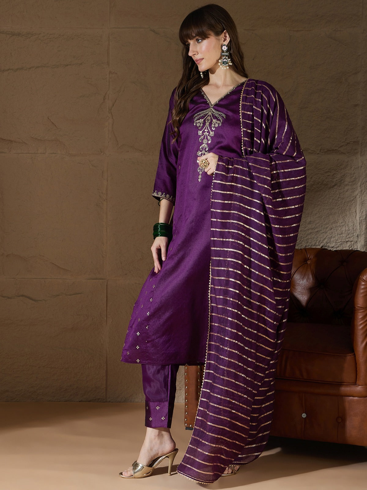 Meher Embroidered Kurta Set