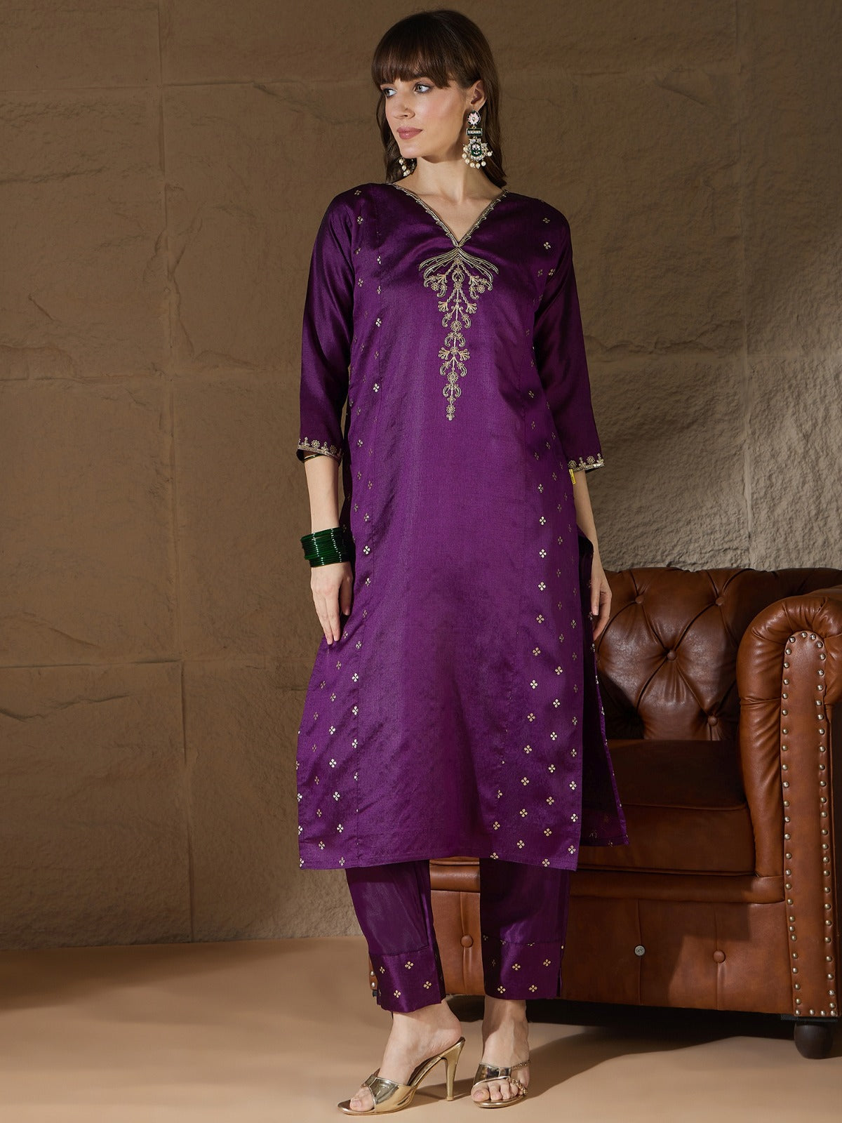 Meher Embroidered Kurta Set