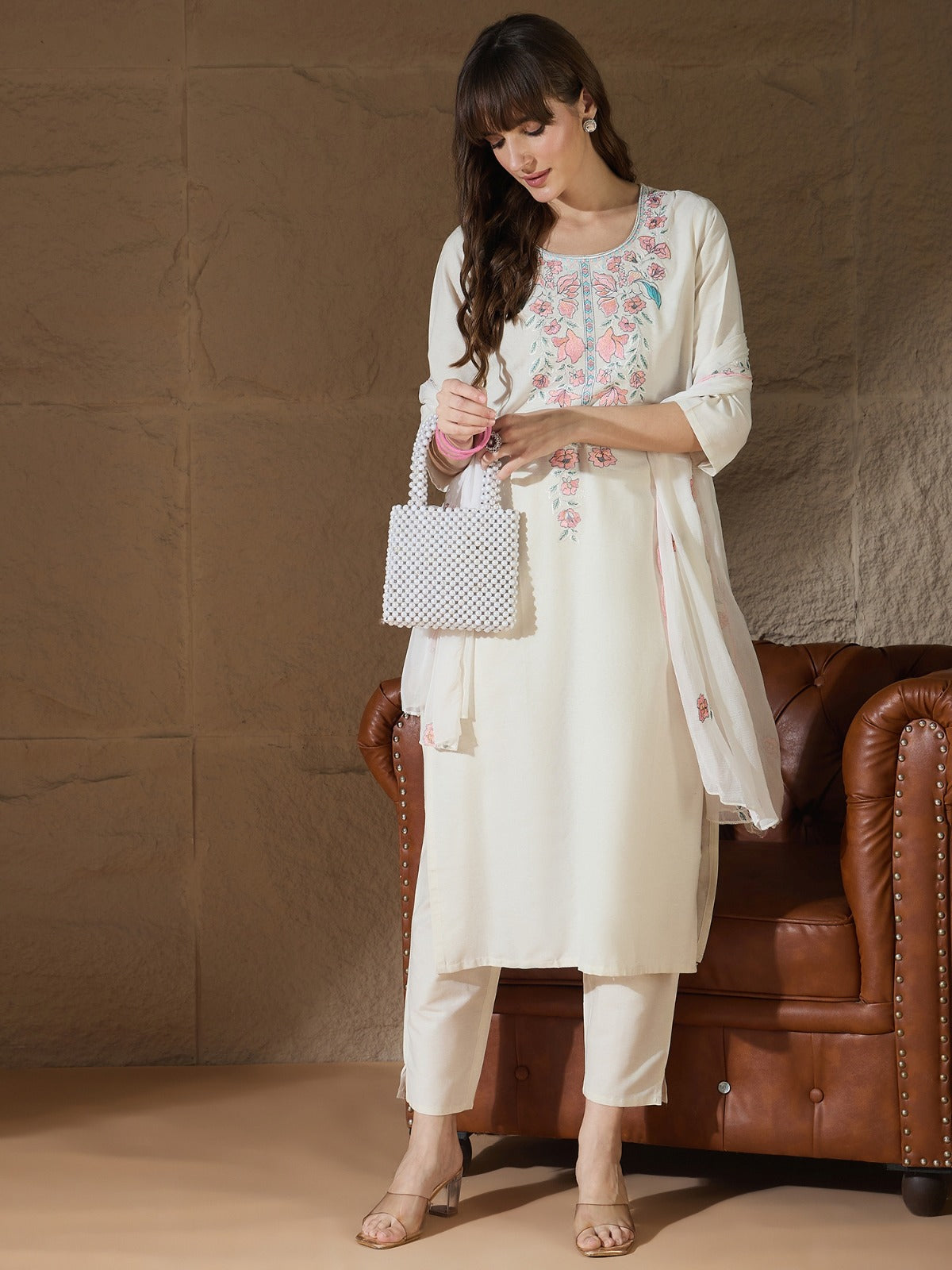 Eira Embroidered Kurta Set