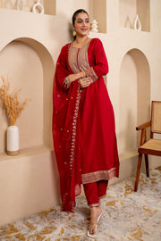 Zariya Embroidered Kurta Set