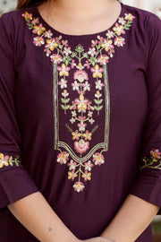 Aadhira Embroidered Kurta Set