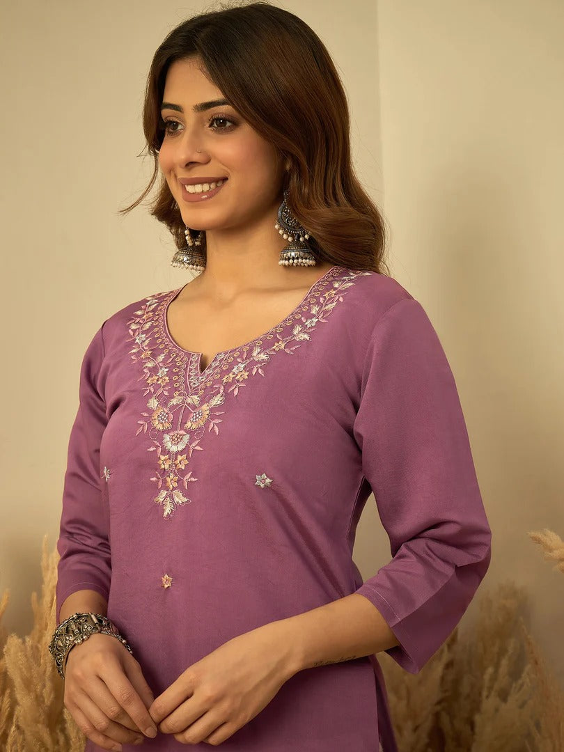 Lavender Grace Kurti