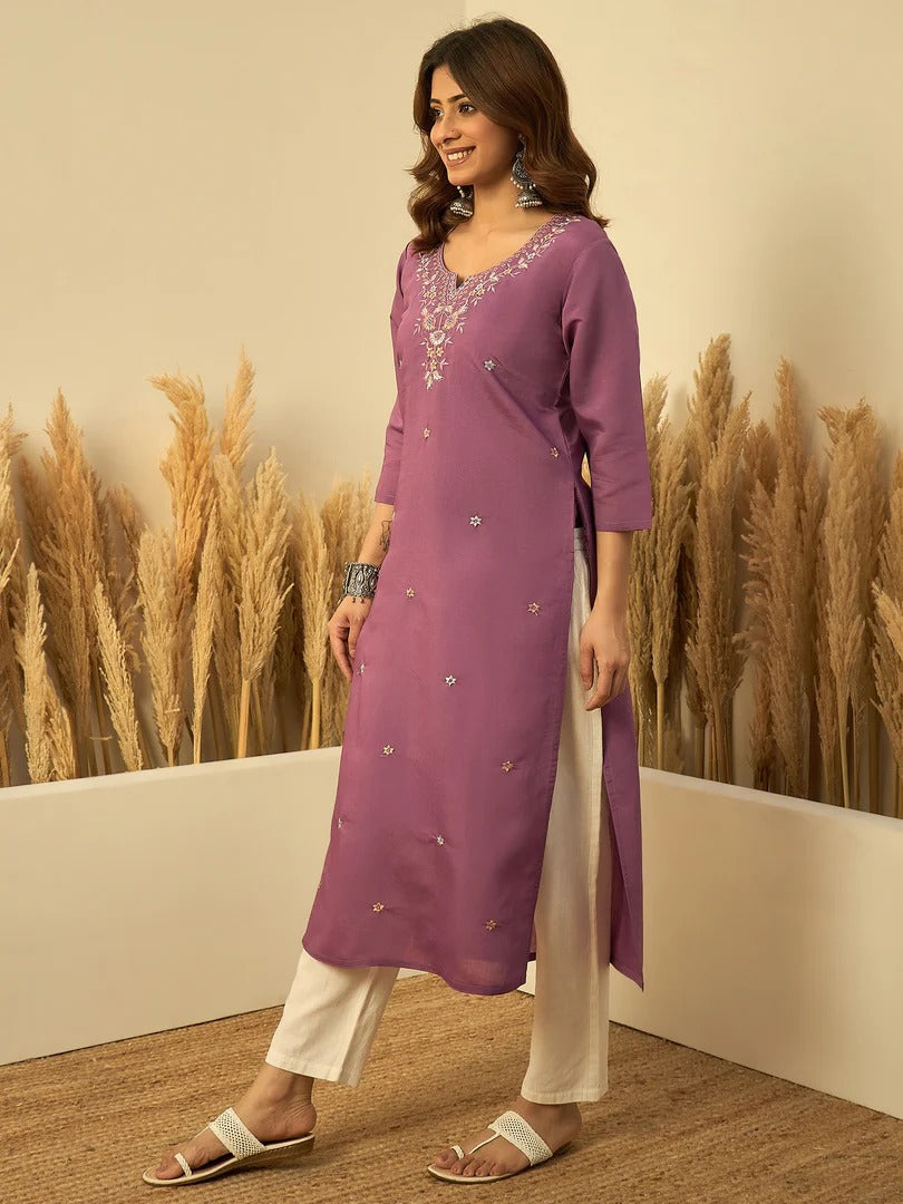 Lavender Grace Kurti