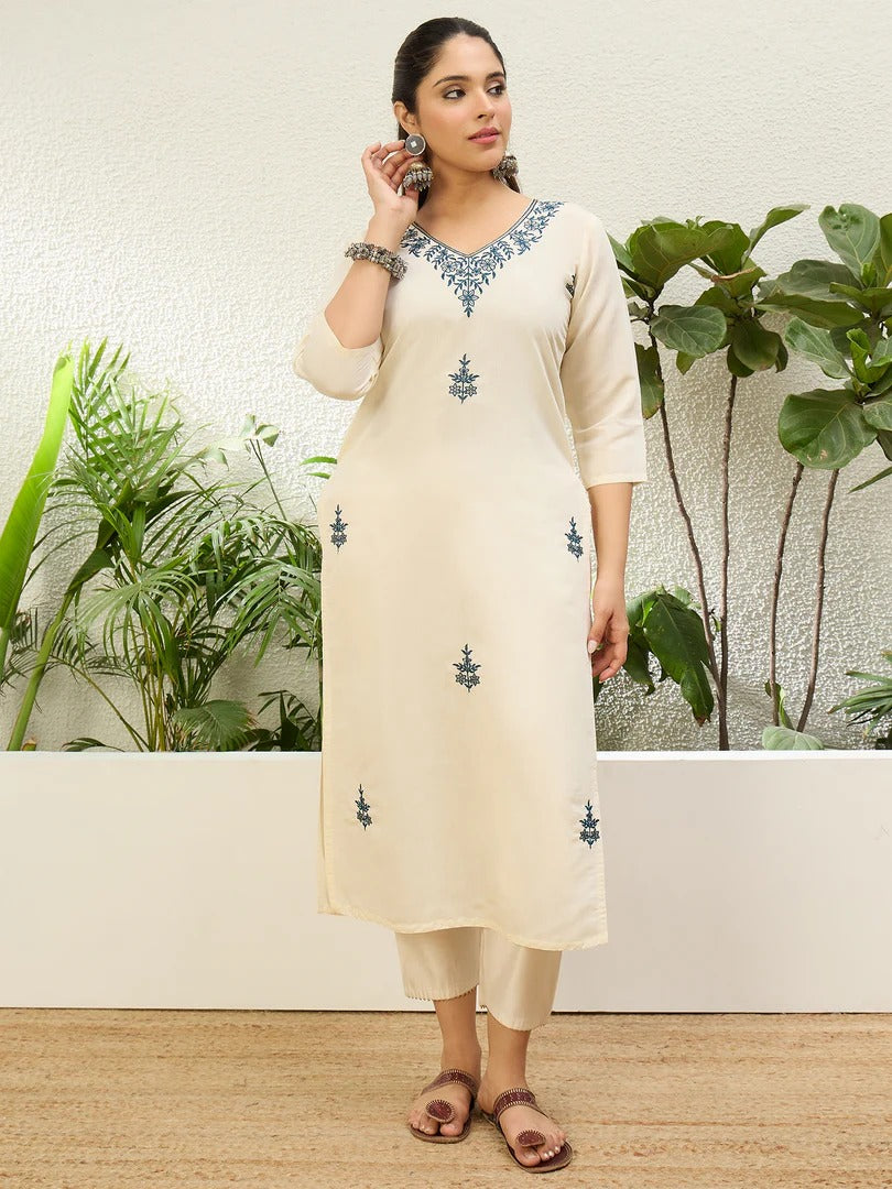 Ivory Charm Kurti
